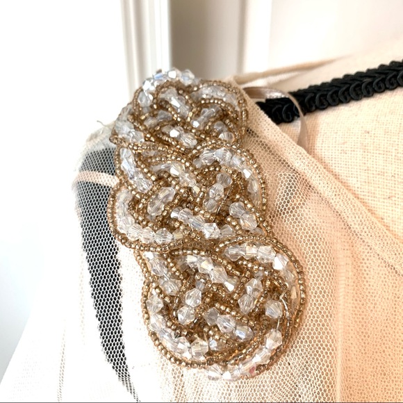 NWT LONDON TIMES Petite Layered Ruffle Dress—SZ 8P - Picture 3 of 16